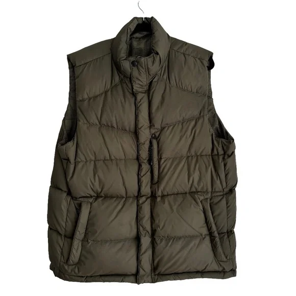 Reversible Gotcha Glacier Men’s down and feather filled winter vest size LG - Picture 6 of 16
